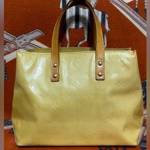 LOUIS VUITTON ❤️🌟 VERNIS YELLOW HANDBAG ⭐️